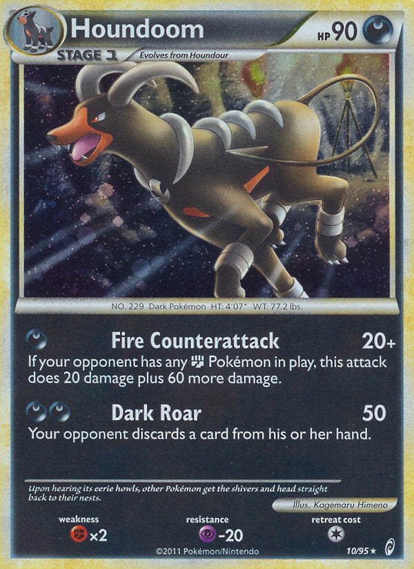 Call of Legends Holo Houndoom #10/95